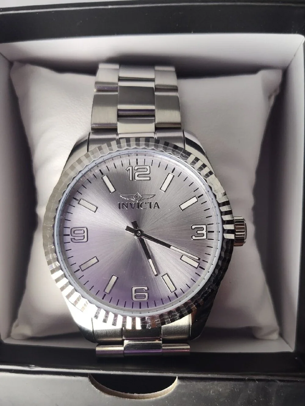 INVICTA MEN'S WATCH SILVER NEW